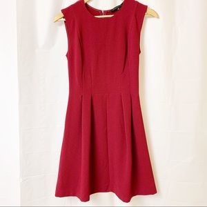 Dynamite Burgundy Berry Skater Style Dress XS